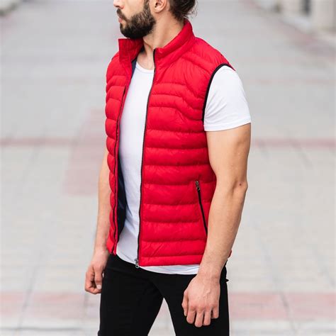 men's puffer vest 3xl.